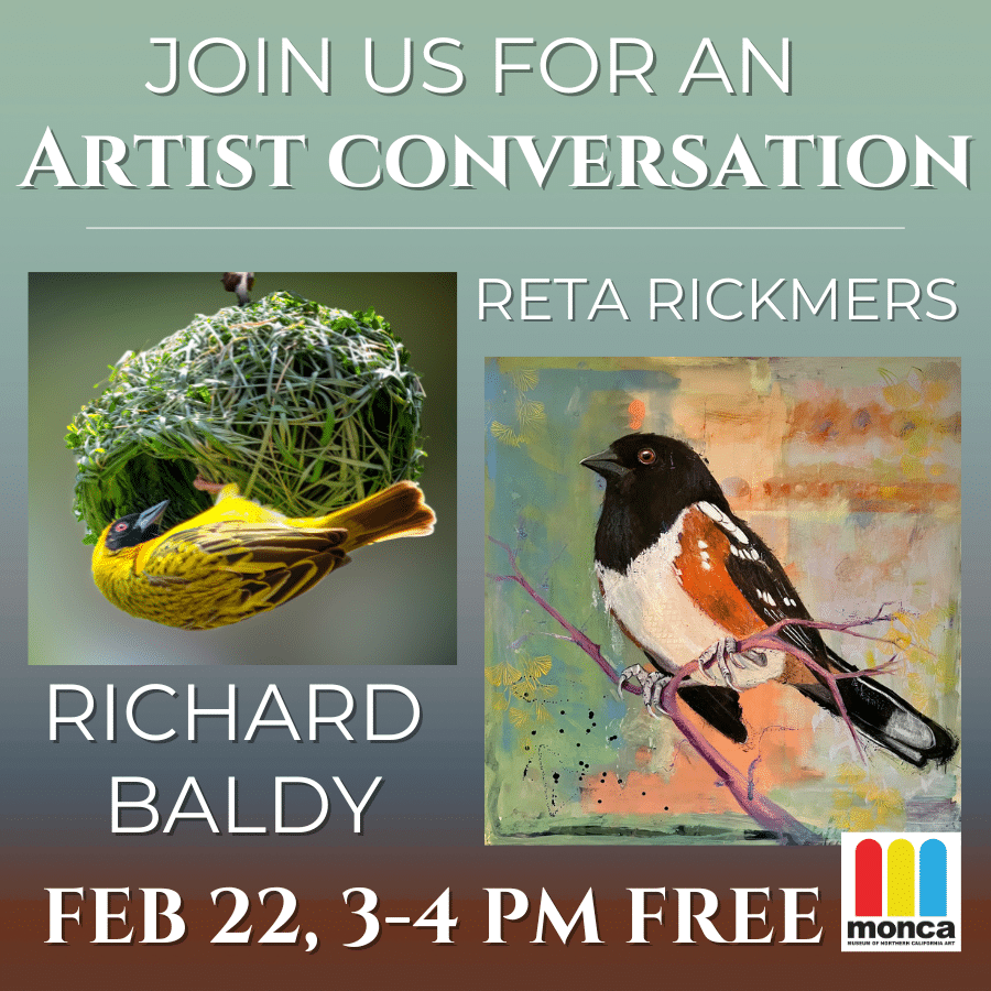 Join Us for an Artist Conversation with Reta Rickmers and Richard Baldy