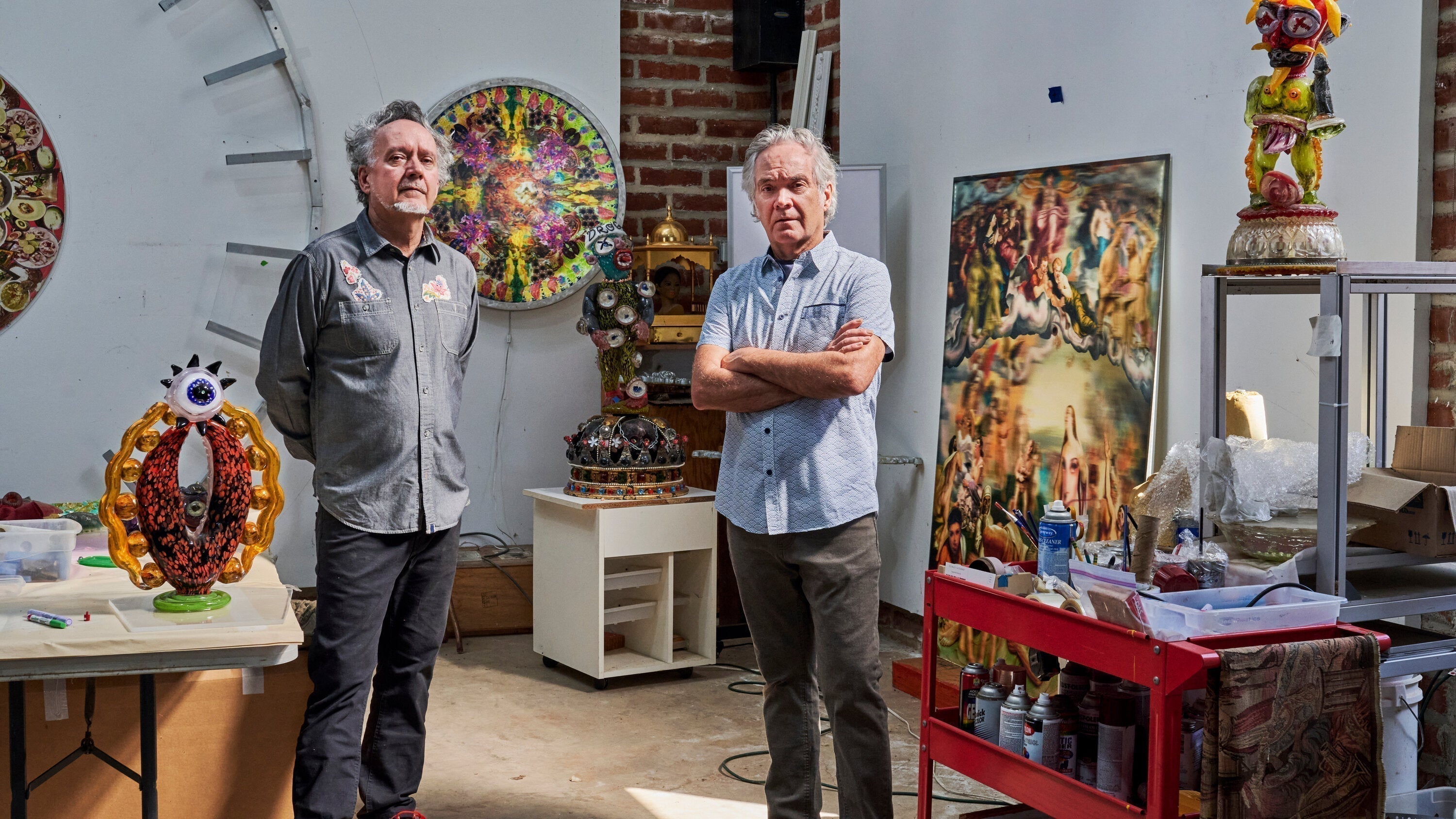 Museum of Northern California (monca) - De la Torre Brothers pose in their art gallery