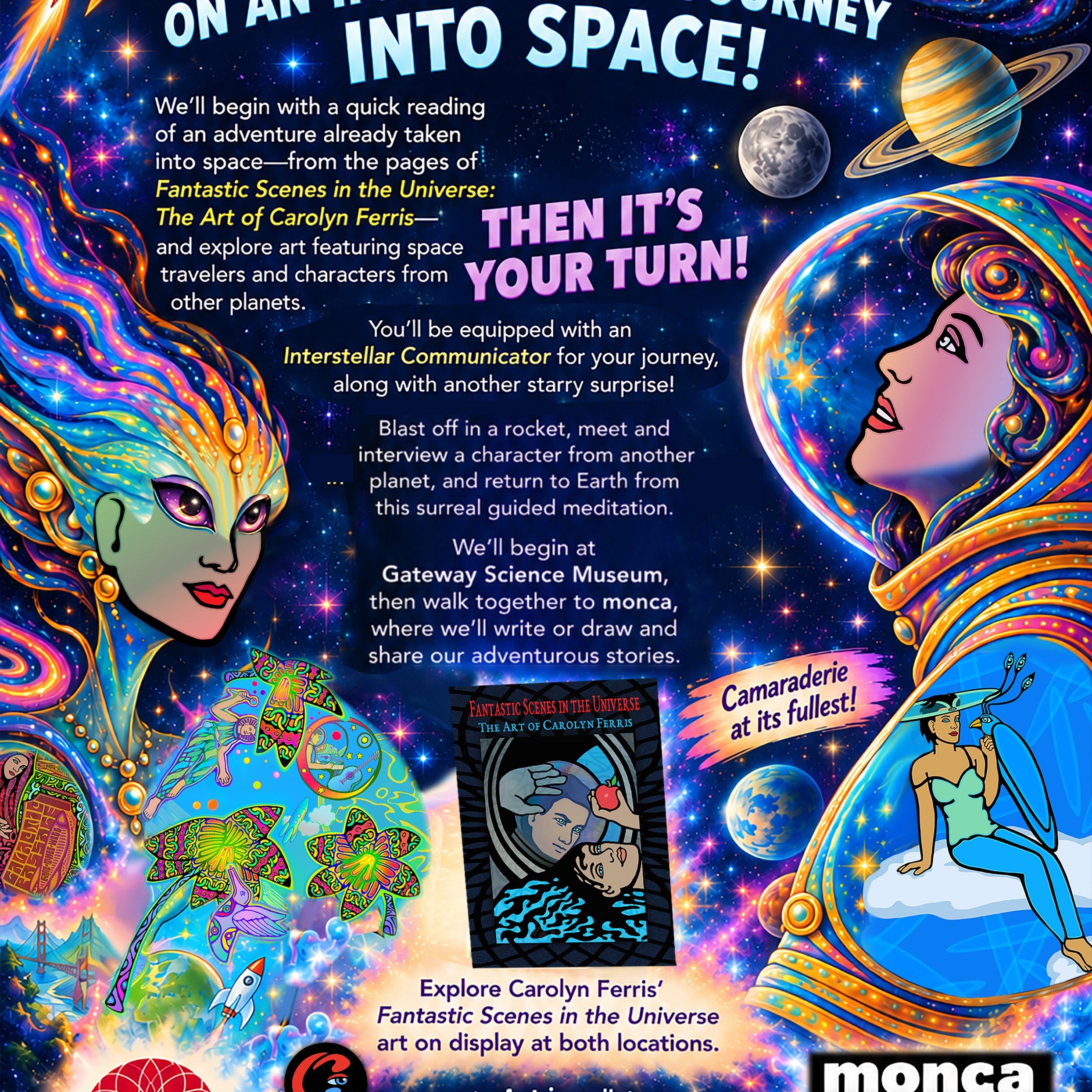 Fantastic Scenes in the Universe: An Interplanetary Interview Experience