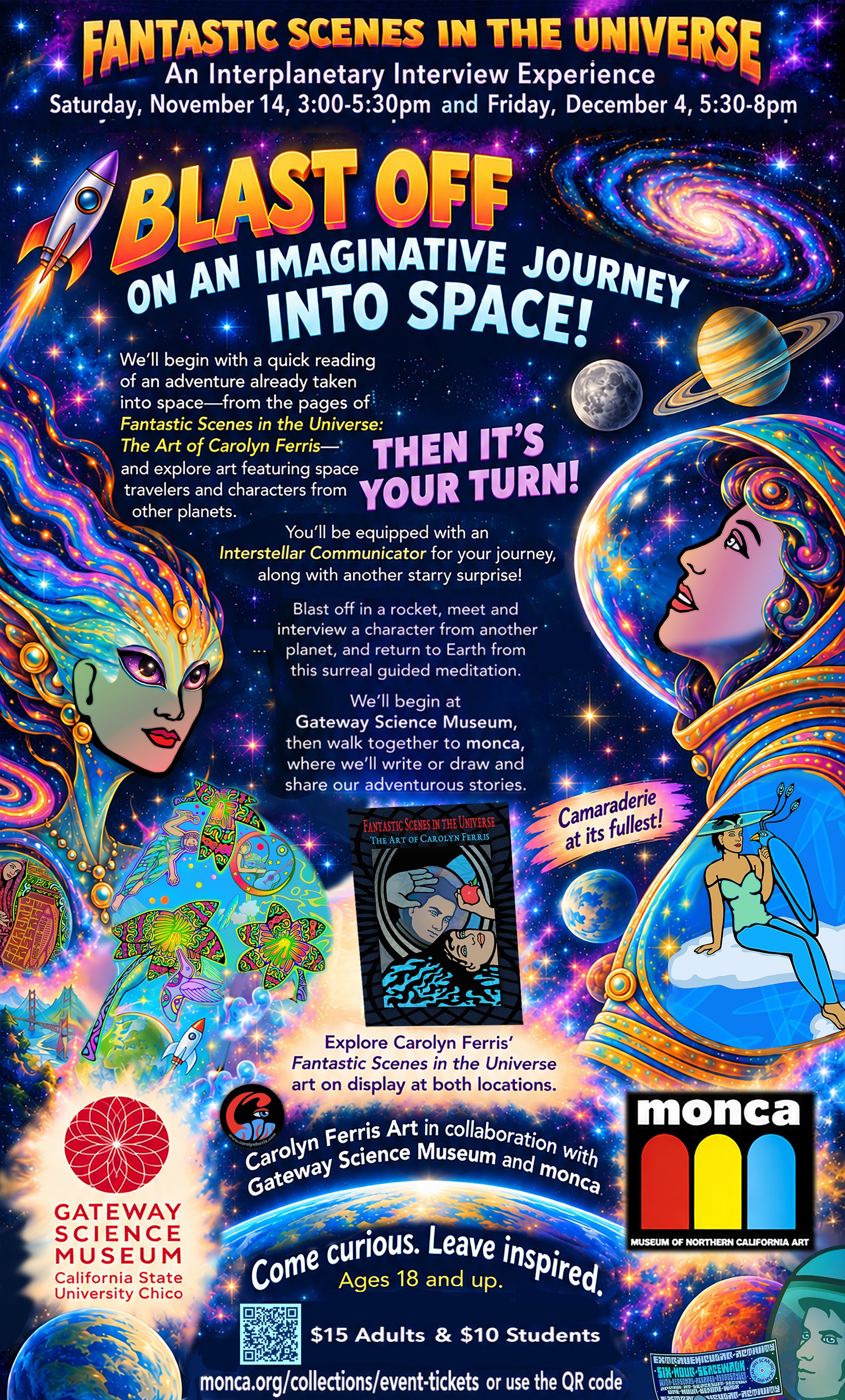 Fantastic Scenes in the Universe: An Interplanetary Interview Experience