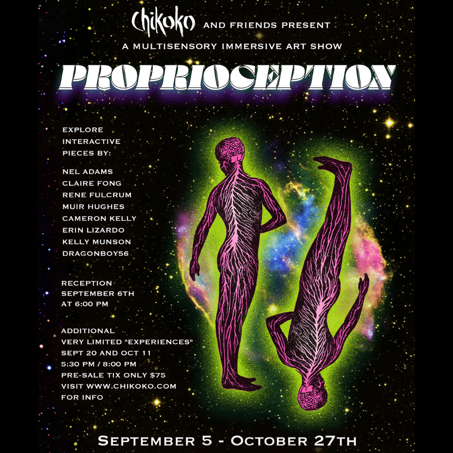 Proprioception: A Multisensory Immersive Art Show