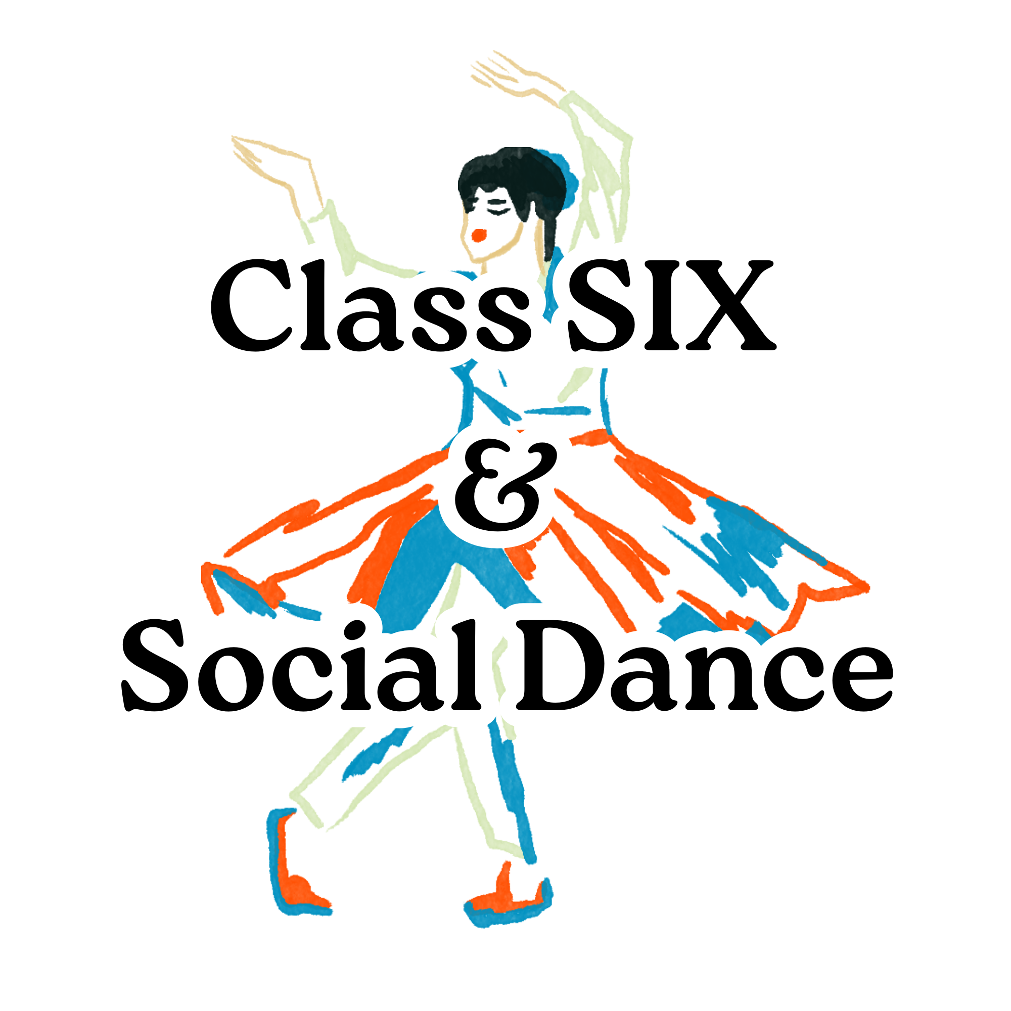 Event Ticket 02/19/26 West Coast Swing Dance Class SIX and Social Dance