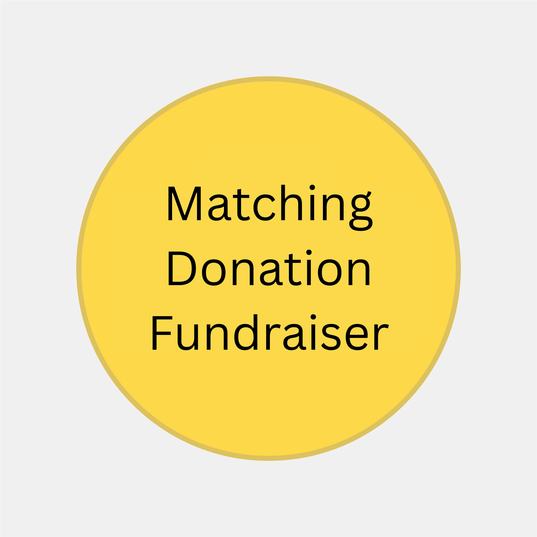 Matching Donation Fundraiser