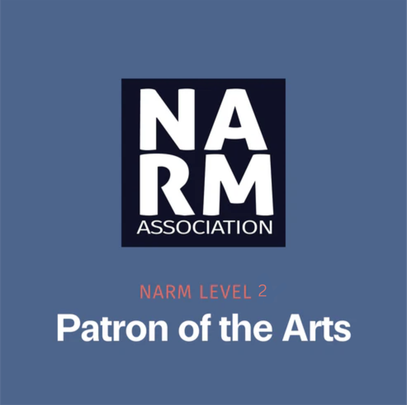 Membership NARM Level 2 - Patron of the Arts – monca