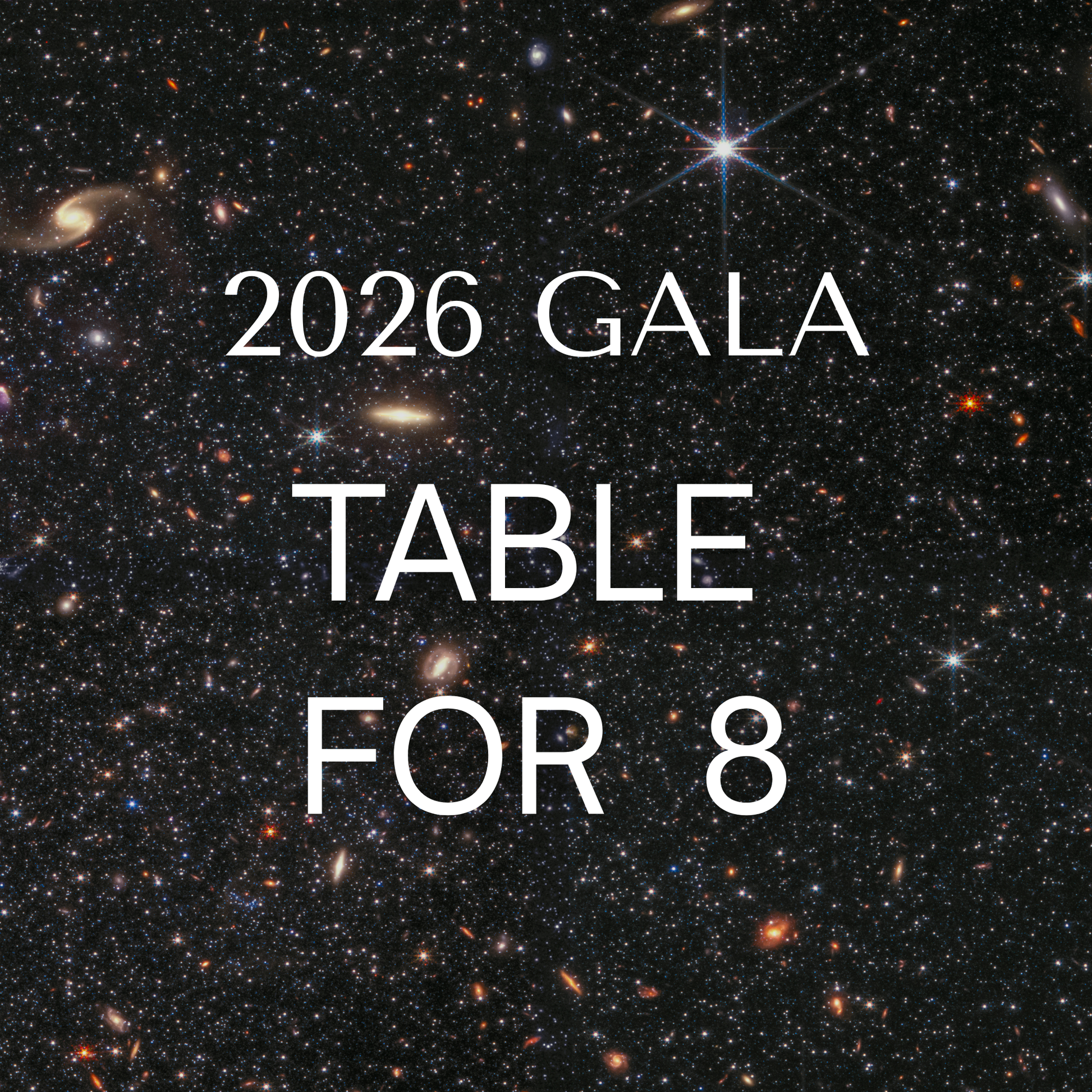 Event Ticket 03/21/2026 Light Up the Night Gala Table for 8