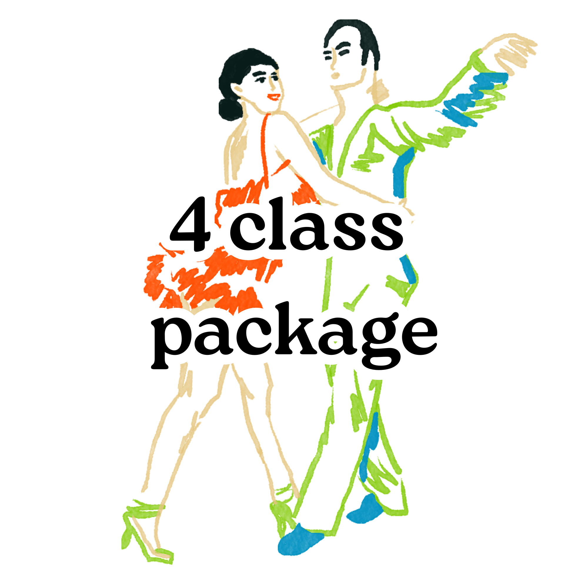 Event Ticket 01/29/26 - 02/19/26 West Coast Swing Dance 4 Class Package