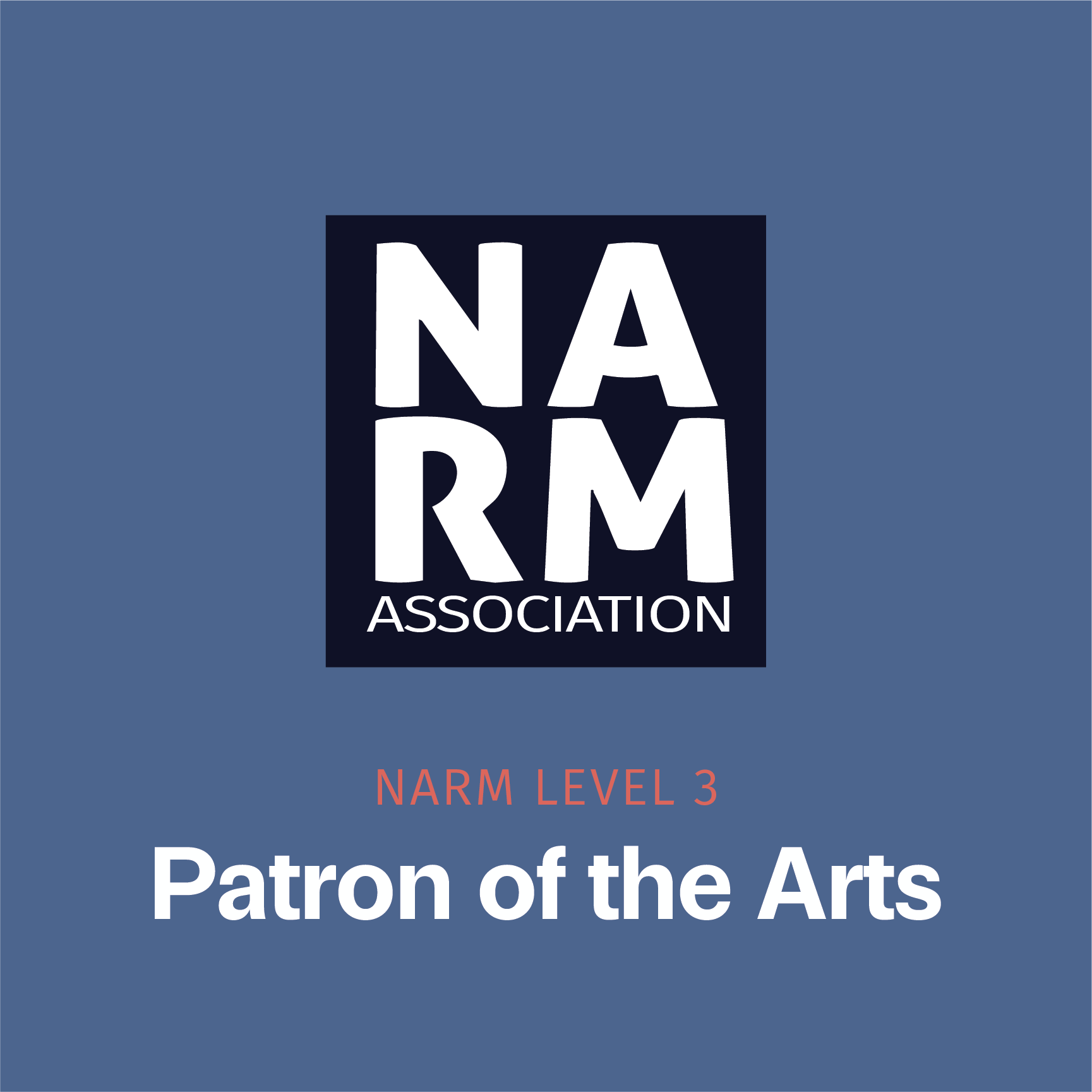 NARM Level 3 - Patron of the Arts